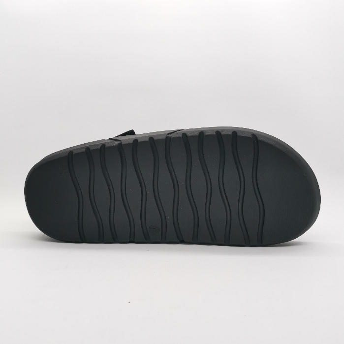 VALTARA Sandal Gunung Pria Casual All Black Original Sendal Outdoor Hitam Polos