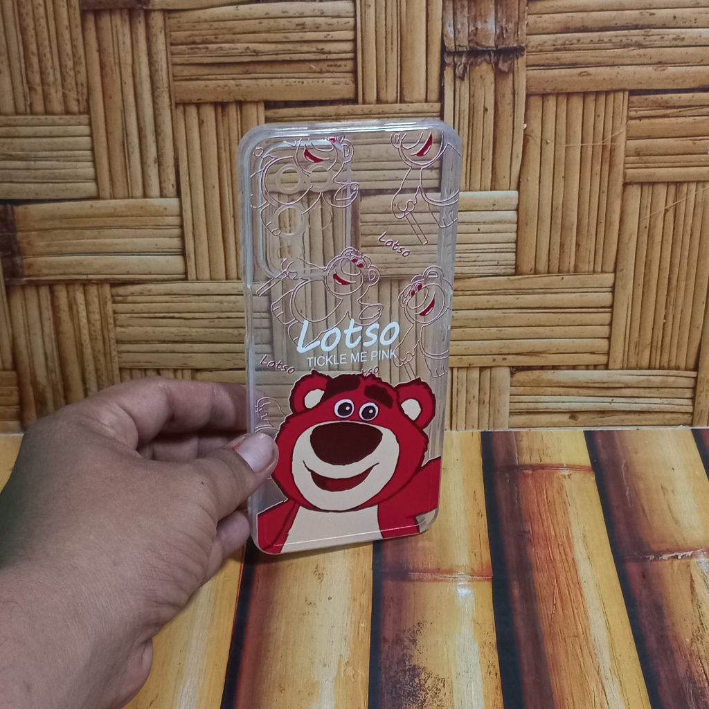 Casing Oppo A54 4G CPH2239 Softcase Motif Kartun Lotso Oppo A54 CPH 2239 Kesing Hp Casing