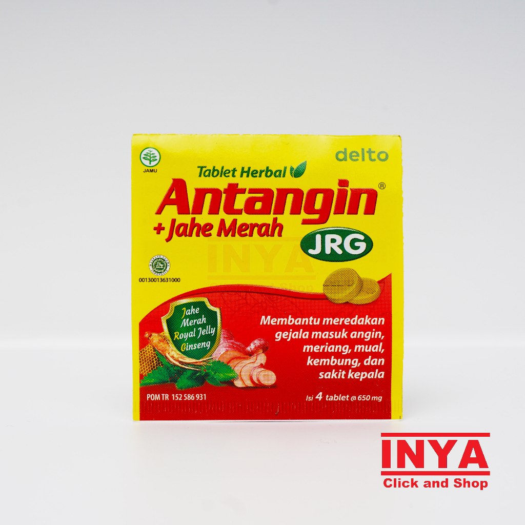 ANTANGIN JRG TABLET HERBAL + JAHE MERAH 4 Tablet STRIP