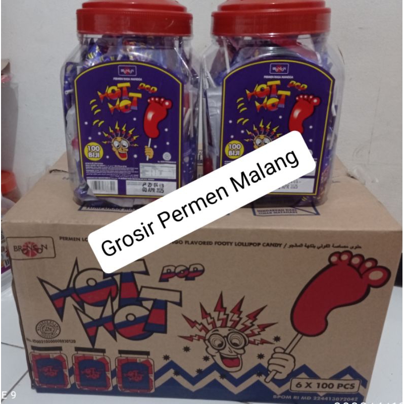 promo permen kaki 1 karton , hot opo toples 1 karton