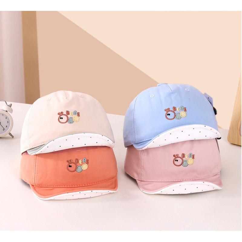 5-18 bulan Topi Import Anak Balita Model BEBE