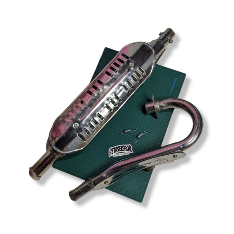 KNALPOT SCRAMBLER CB GL MP TIGER