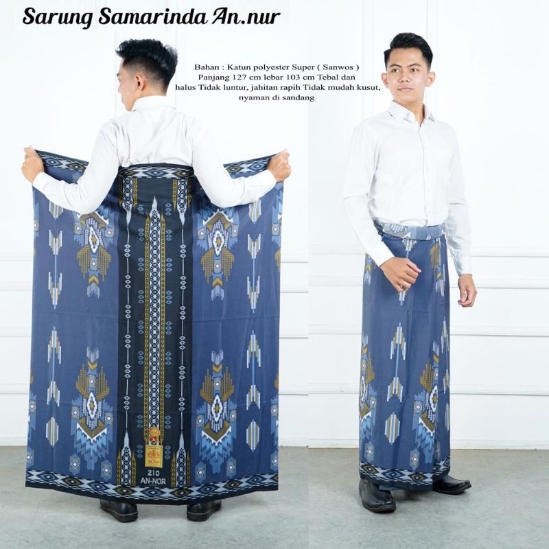 Aulia - Sarung Samarinda Annur Motif Assatid//Sarung Samarinda Motif