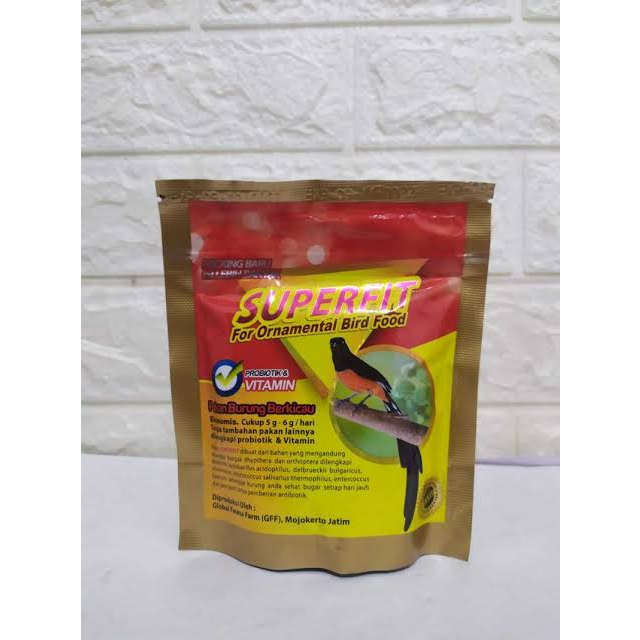 SUPERFIT GOLD VOER TINGGI PROTEIN BURUNG