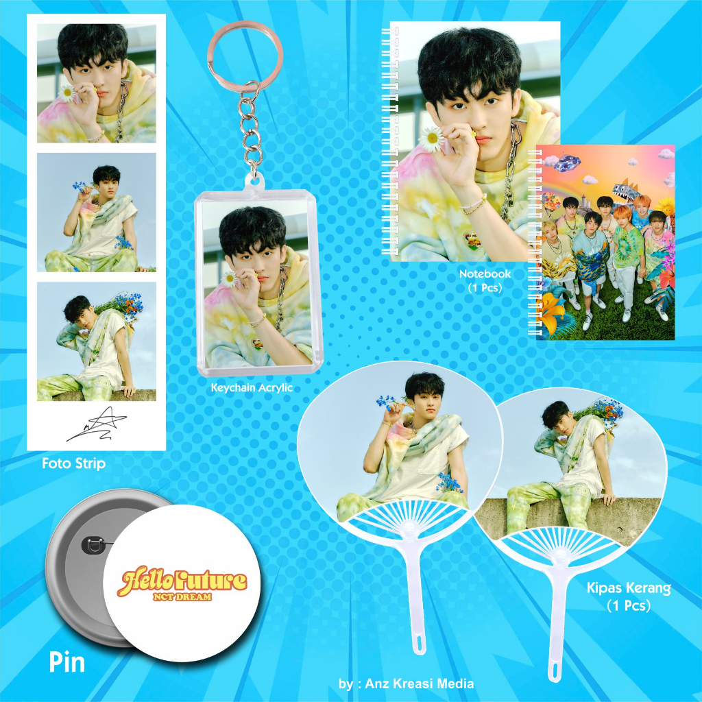 Fankit NCT Dream Hello Future Jaemin Jeno Mark Haechan Renjun Jisung Chenle