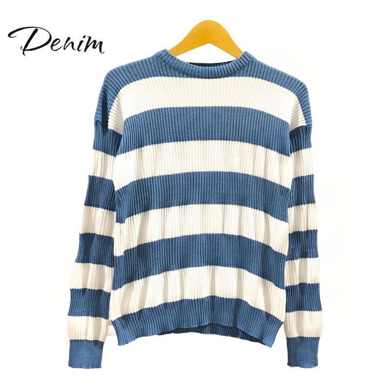 Eira Sweater Rajut Strip