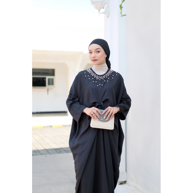 Amera Pearly kaftan | Kaftan casual | Dress kaftan lebaran kondangan