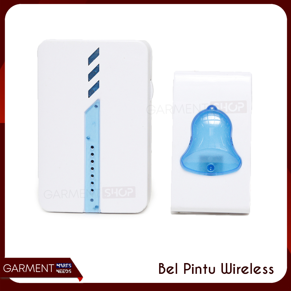 BEL PINTU RUMAH TANPA KABEL WIRELESS DOOR BELL 18 POLYPHONY SOUNDS TERBAIK