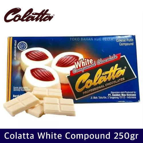 

Colatta White Compound / Coklat Masak Putih 250gr