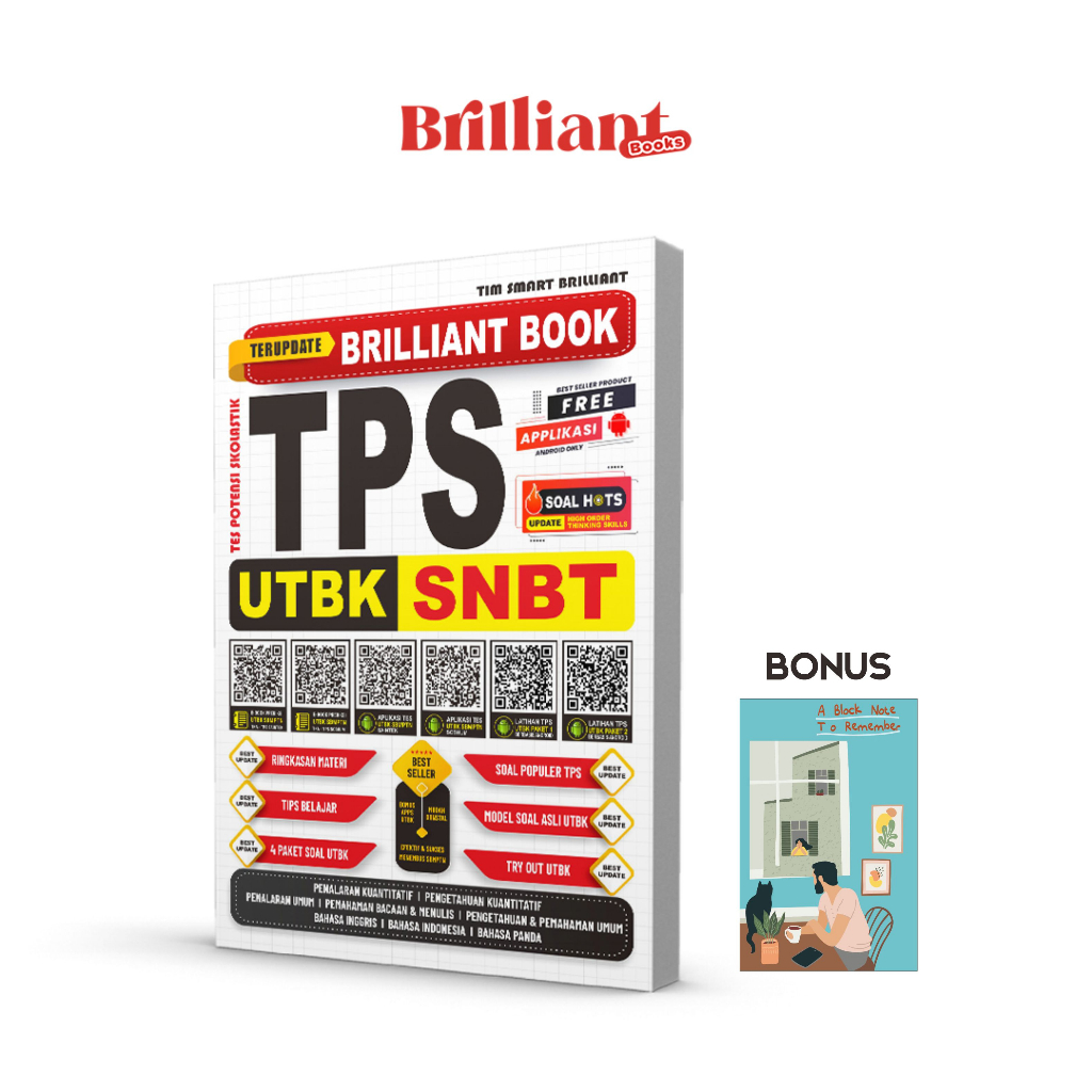 PROMO - TPS 2023 - TPS UTBK SNBT BRILLIANT BOOK 2023 - TERUPDATE - Brilliant Books