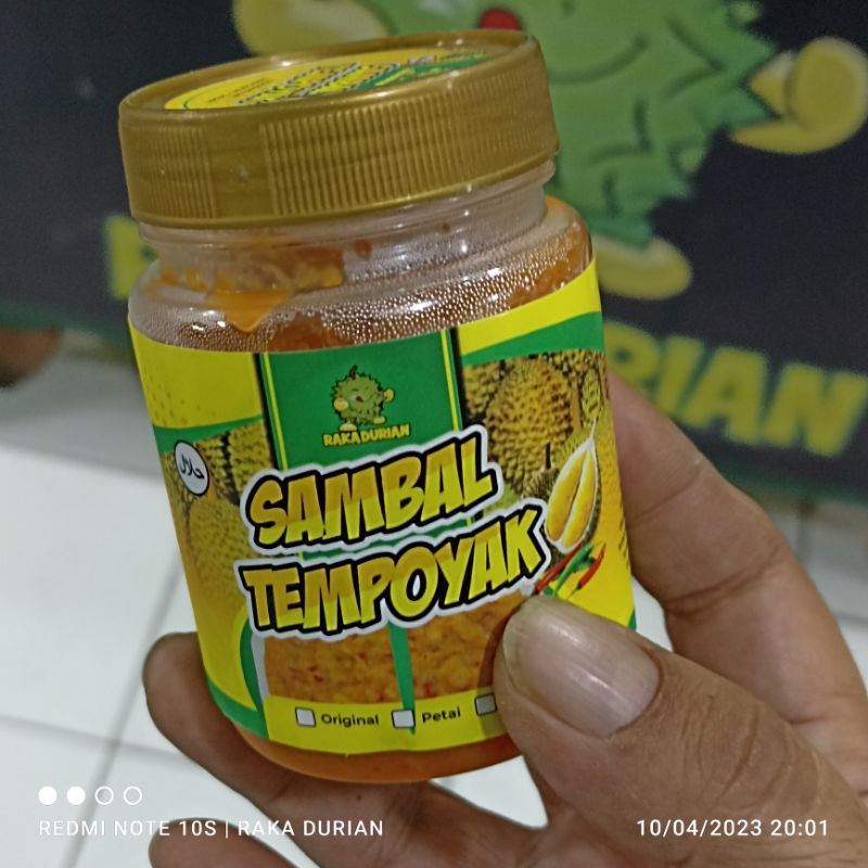 

SAMBAL TEMPOYAK DURIAN