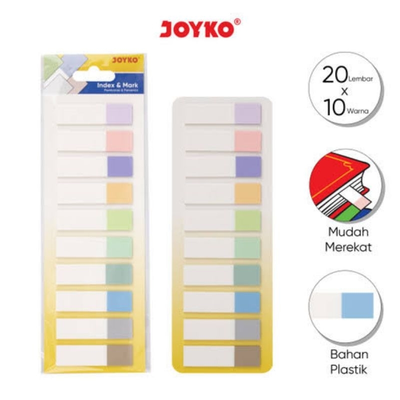 

INDEX MARK IM-61 JOYKO PASTEL / PEMBATAS / PENANDA / PLASTIK
