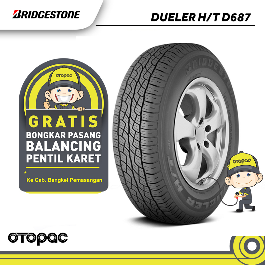 Ban mobil Bridgestone Dueler D687 225/65 R17