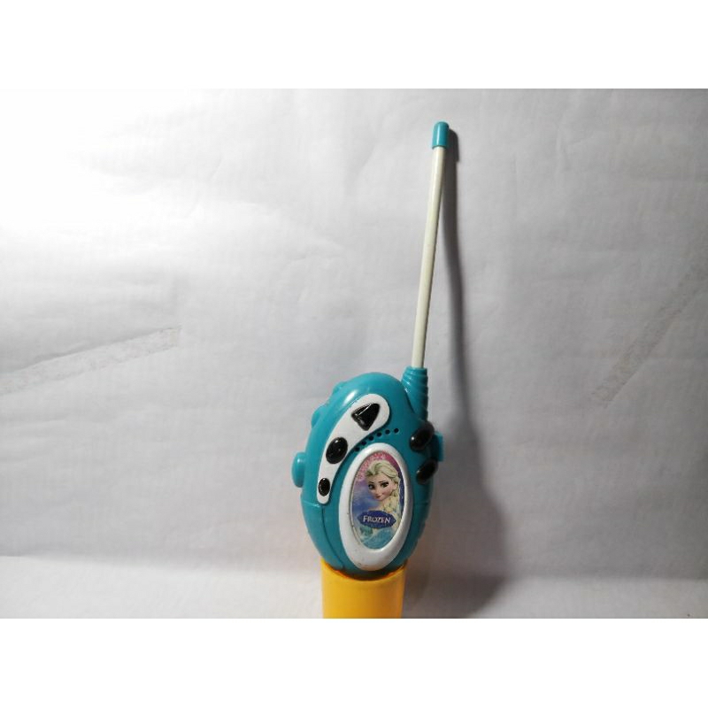 Walkie Talkie Radio HT Queen Princess Ratu Putri Elsa Frozen Figure Figurine Rare Jadul Vintage Clas