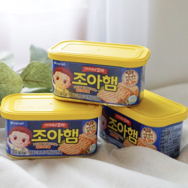 Ivenet Korea Spam anak 200gr Pork  - JOA ham