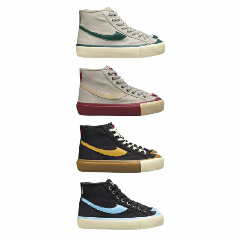 [100% ORIGINAL] SEPATU COMPASS SEASONAL - COMPASS GAZELLE HI WAFER GREEN / COMPASS GAZELLE HI WAFER 