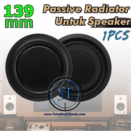 Bass Radiator Woofer Vibration Membrane 5.4 inch 139mm Passive Speaker DIY Pasif Penguat Bass Spiker DIY 13.9cm