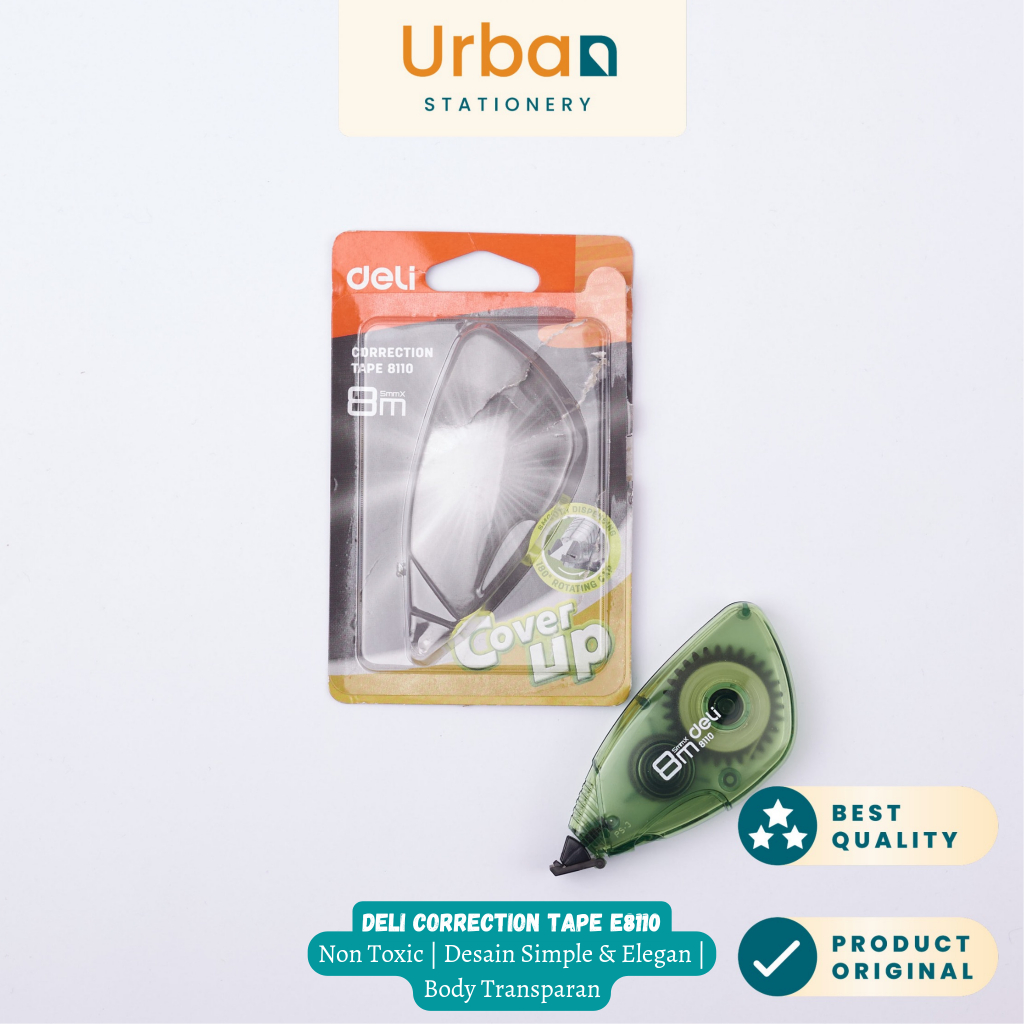 

Deli Correction Tape / Tip-ex Pita 8m E8110