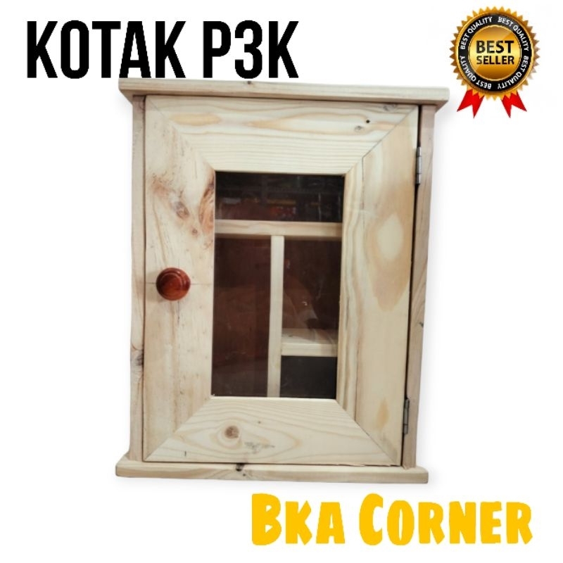 Kotak Obat Kayu Jati Belanda/Kotak P3k Kayu Jati/Kotak Obat Besar