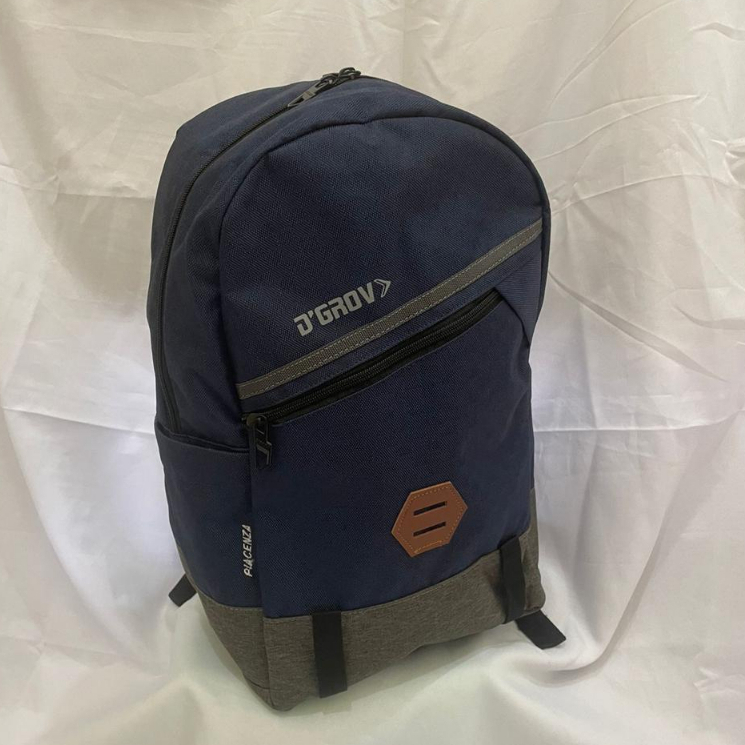 D'Grov Tas Ransel Sekolah Laptop Pria Wanita Dgroove | Tas Laki Laki Tas Perempuan | Tas Ransel Dewa