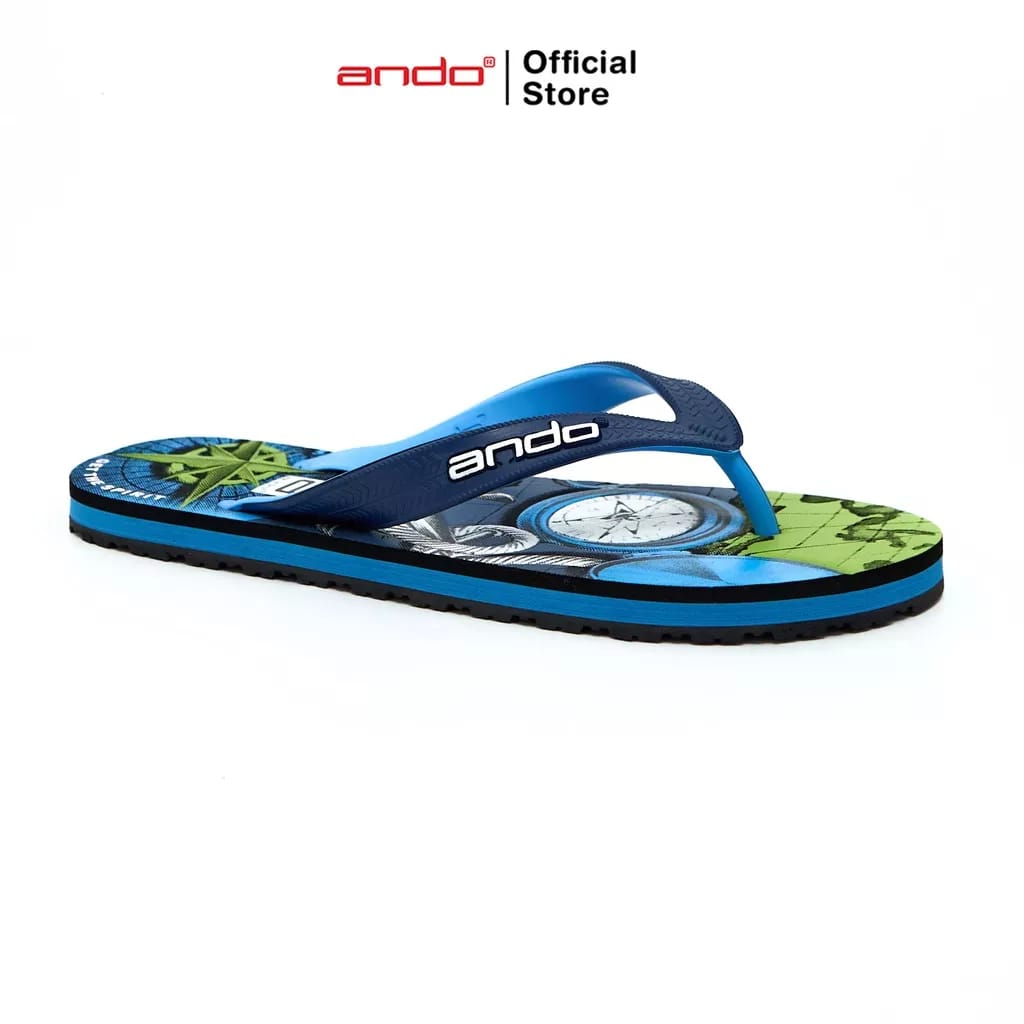 Ando Captain Sandal Pria Jepit Premium Non Slip Sendal Cowok Laki Ando Original