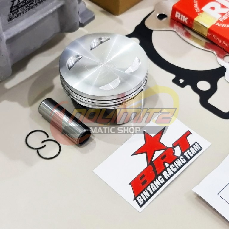 Blok Mesin BRT Bore Up Piston 63mm NMAX Aerox Lexi WR XSR R15 Vixion