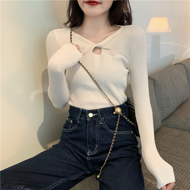 【 Bra Mall 】BJ-037 Pakaian Wanita Baju Atasan Lengan Panjang Import Manset Baju Wanita Premium Sweater Model Cantik Inner Ijab