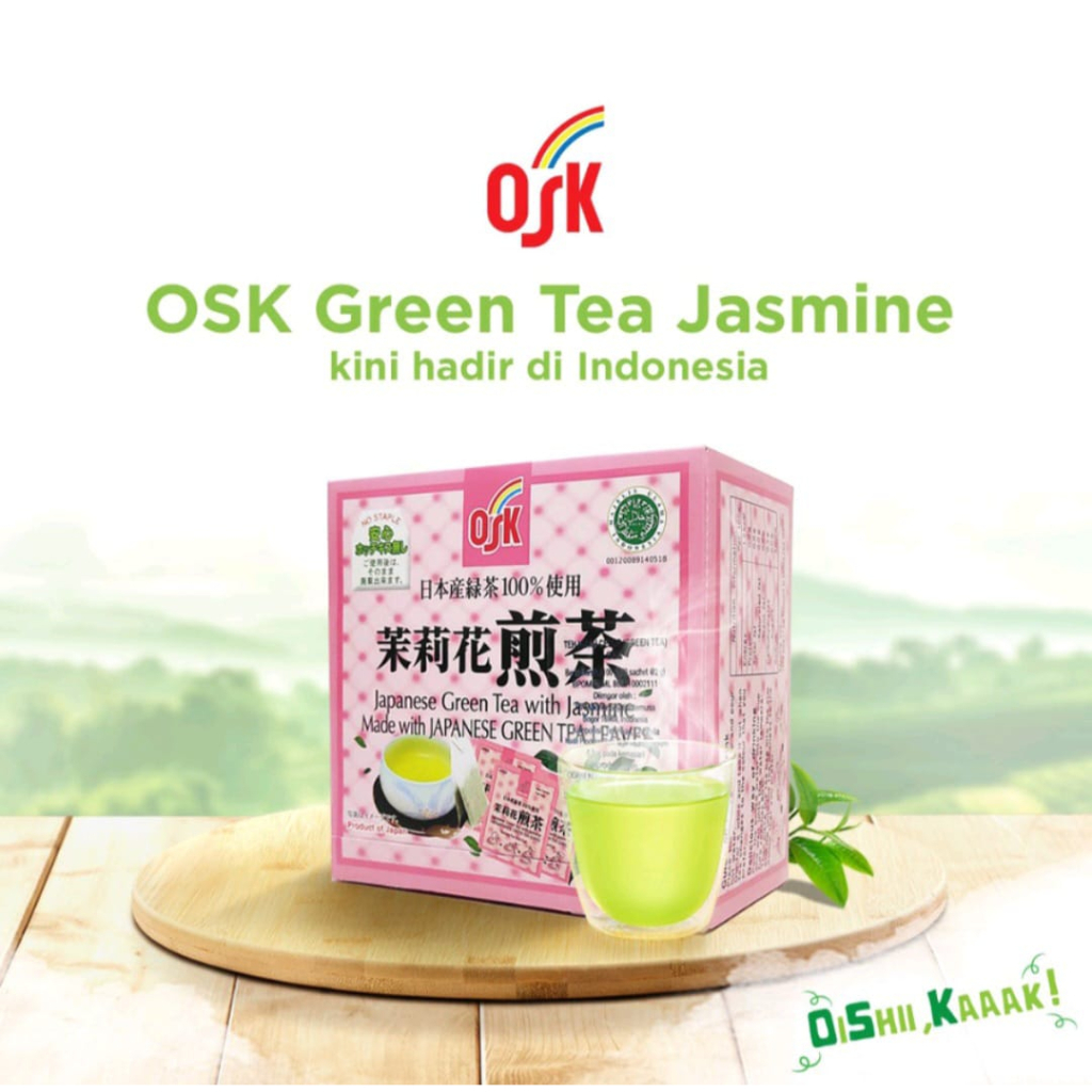 

TEH HIJAU JEPANG VARIAN JASMINE 100% ASLI