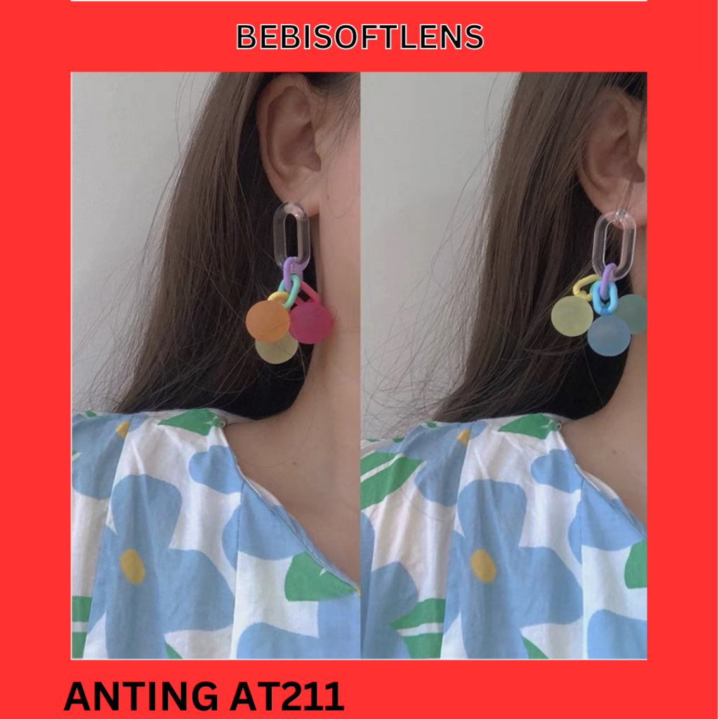 Anting AT211 Perak / Silver S925 Anting Unik Lucu Keren Fashion Wanita  /BB