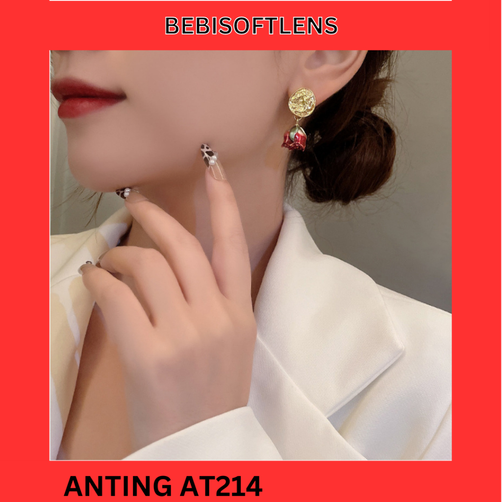 Anting AT214 Perak / Silver S925 Anting Unik Lucu Keren Fashion Wanita /BB