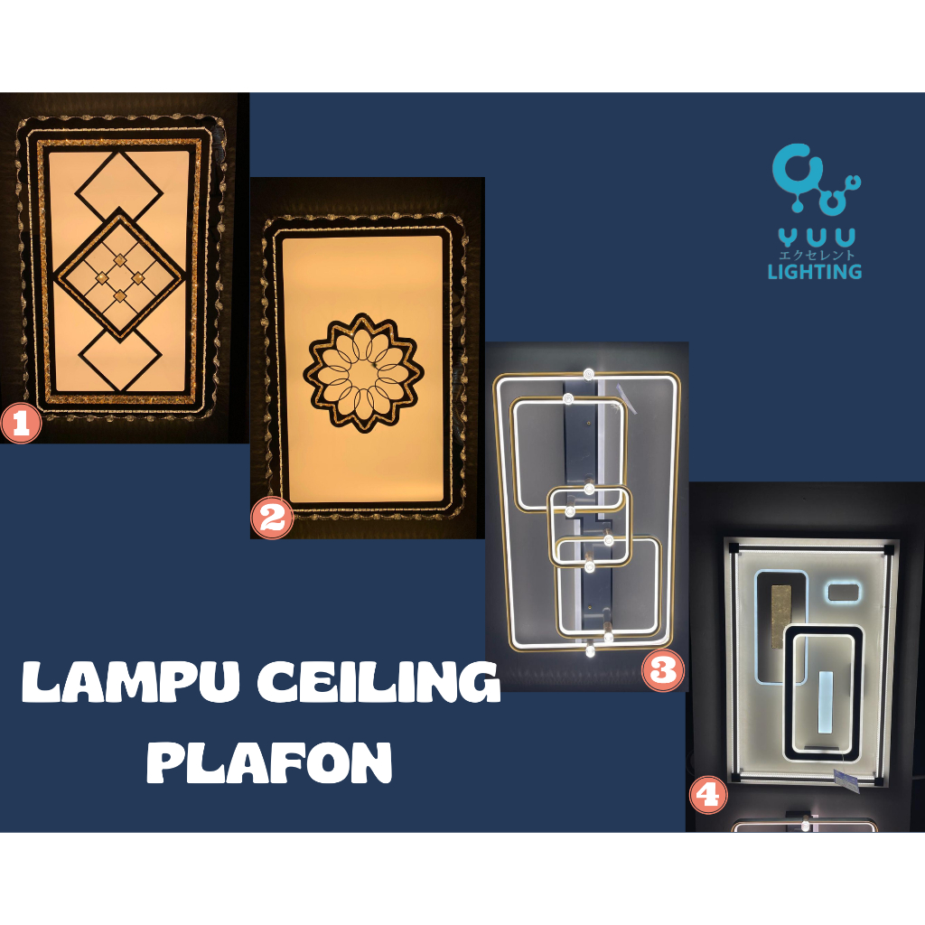 YUU Lampu Ceiling/ Ceiling besar
