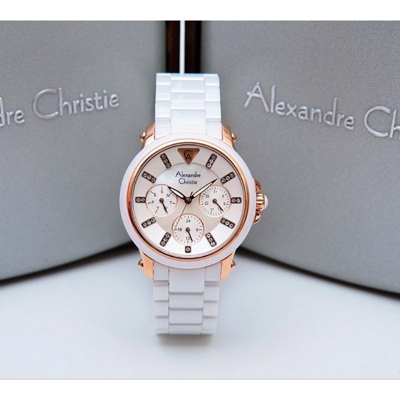 Jam Tangan Wanita Original Alexandre Christie AC2375BF