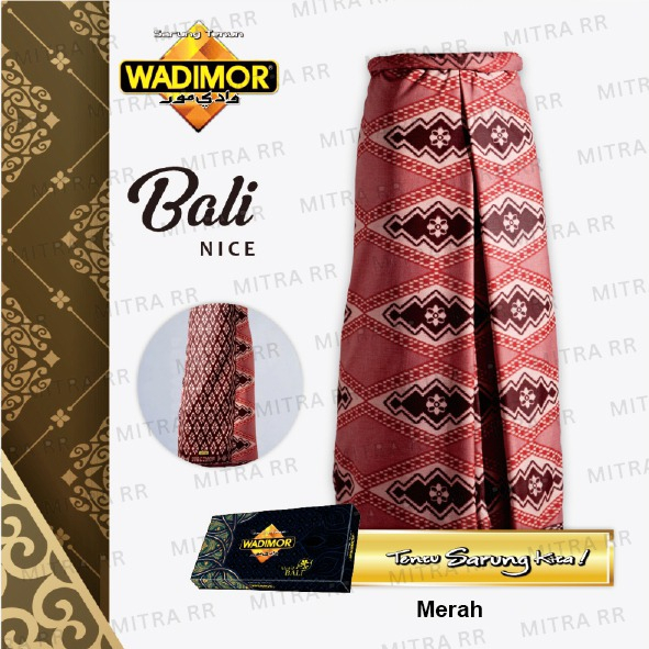 Sarung Wadimor Motif Bali Nice | Sarung Tenun Dewasa Original | Sarung Tenun Dewasa Satuan Grosir