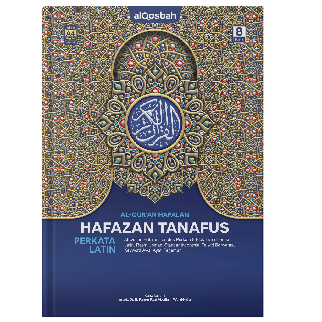 Quran Mushaf Hafazan Tanafus Perkata Latin A4 BESAR