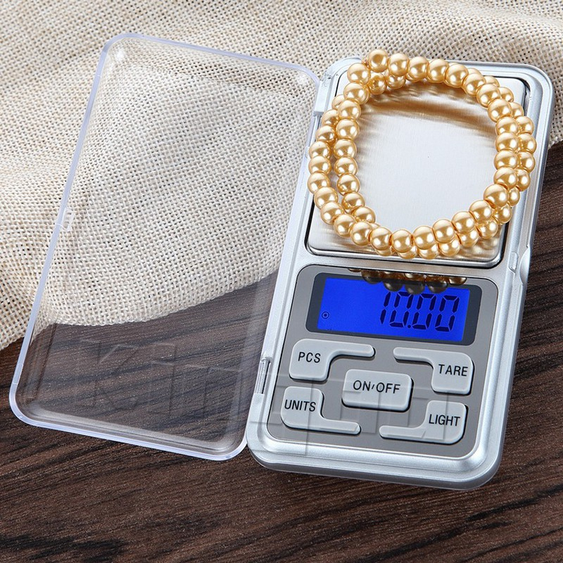 POCKET SCALE Timbangan 200gr Digital Akurasi 0.01gr (Dengan Baterai)