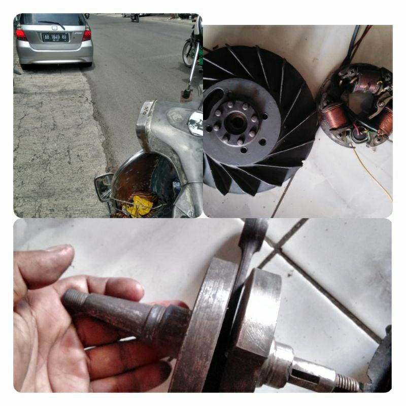 kopling dan blok pamarkit vespa smallframe