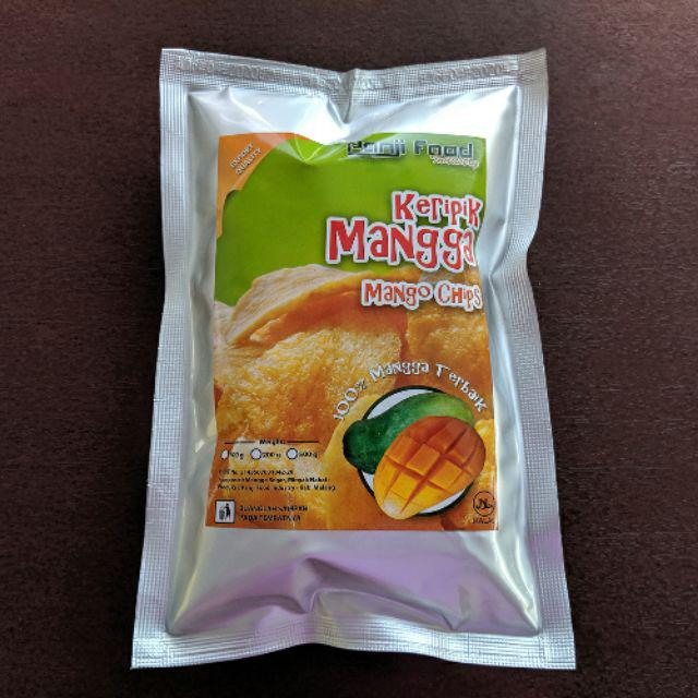 Keripik Buah Mangga 90gr / 100% Asli Malang / Mango Chips - Panji Food
