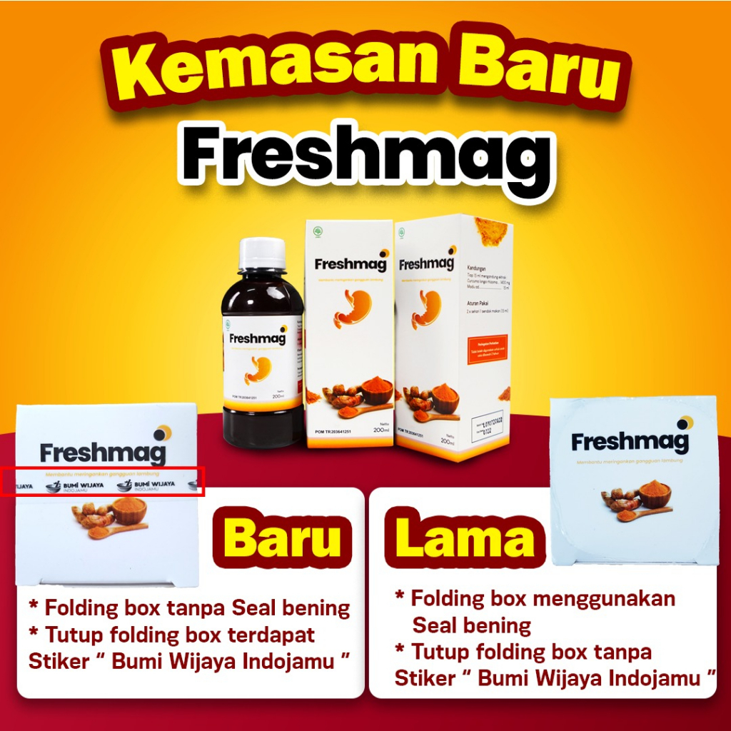 Paket 3 Box Freshmag Original Herbal - Fresmag Presmag Presmah Madu Herbal 3x Lebih Efektif Atasi Masalah Asam Lambung GERD Infeksi Pada Lambung Terapi Penyembuhan Maag Perkuat Organ Pencernaan Keluarkan Racun Dalam Perut Tambah Nafsu Makan Jaga Kesehatan