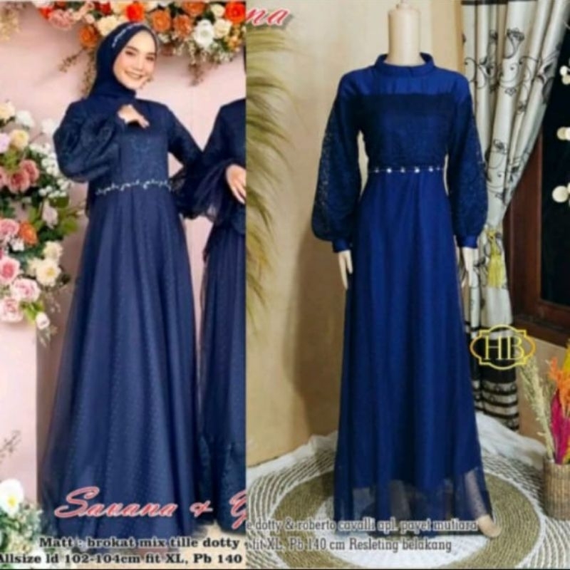 Gamis brukat gamis savana gamis kondangan gamis murah