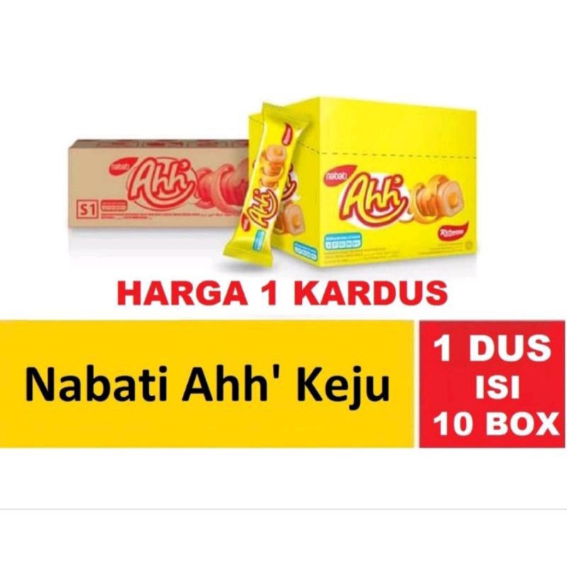 

Richeese Nabati Ahh 5,5 gram Harga 1 Dus - isi 10box