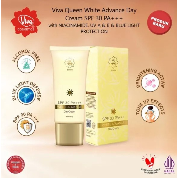 Viva Advanced Day Cream SPF 30+ / Krim Wajah