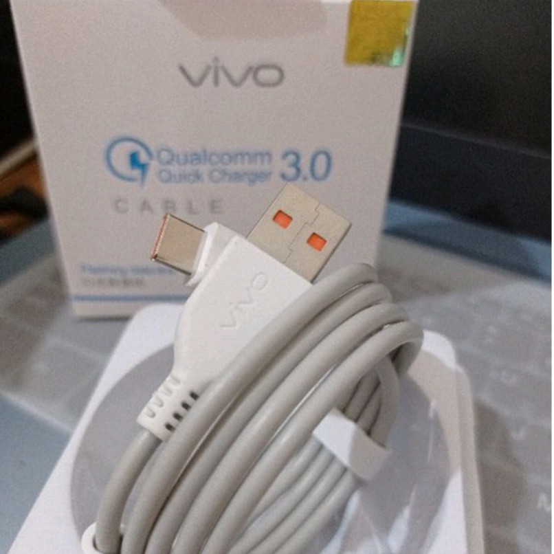 KABEL DATA VIVO ORIGINAL QUALCOM 3.0A MICRO &amp; TIPE C