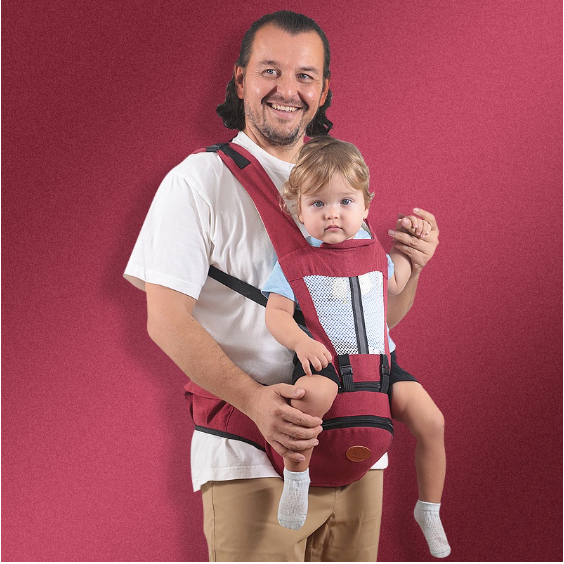 Gendongan Bayi Depan Hipseat / Baby Carrier Ransel Multifungsi Perlengkapan Bayi Portable Anti Ribet