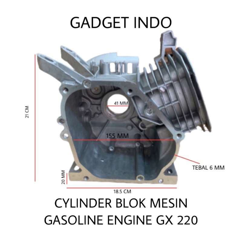 Cylinder Blok GX 220