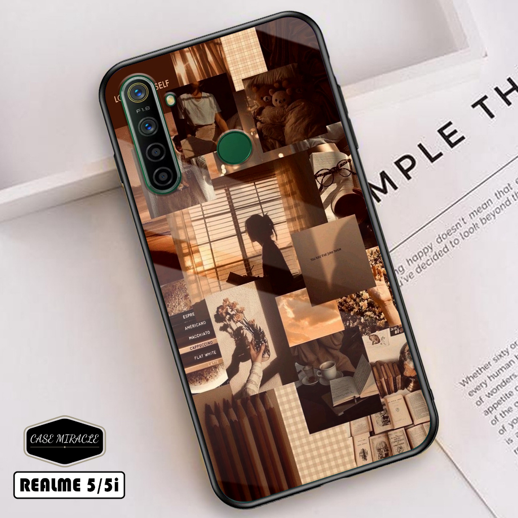 Case REALME 5 / REALME 5i - Casing REALME 5 / REALME 5i Terbaru CASE MIRACLE [ 02 ] Cassing Hp - Sil