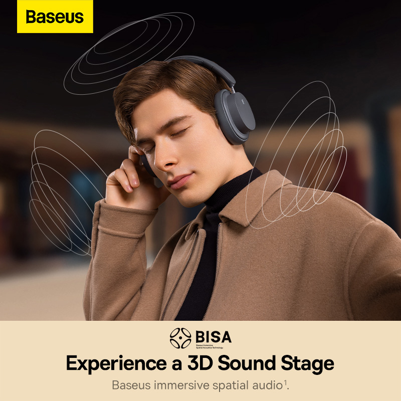BASEUS Bowie D05 Headphone Immersive Sound BT 5.3 Ultra Low Latency 0.06s