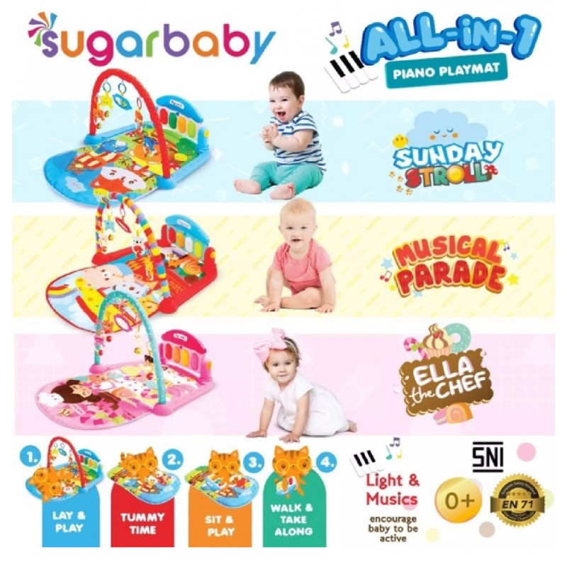 TERMURAH Sugar Baby / SugarBaby Piano Playmat All in One