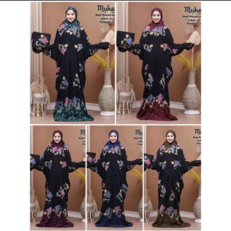 MUKENA BATIK CAP TERUSAN SUPER JUMBO