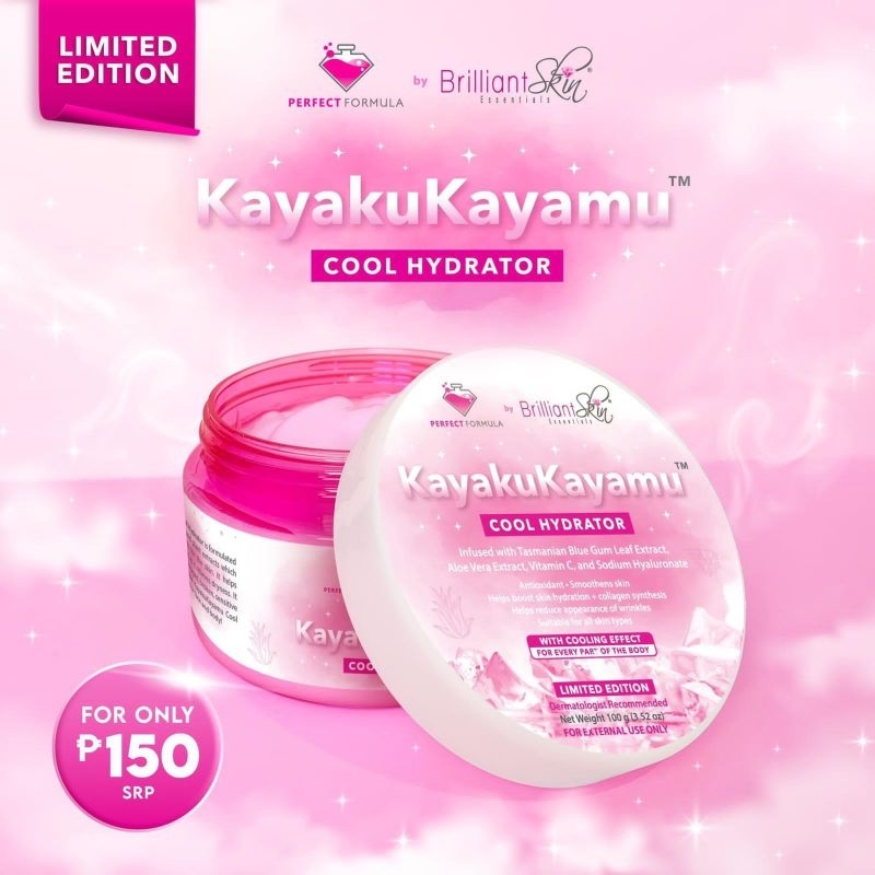 cool hydrator kayaku kayamu moisturizer perfect formula | by brilliant skin