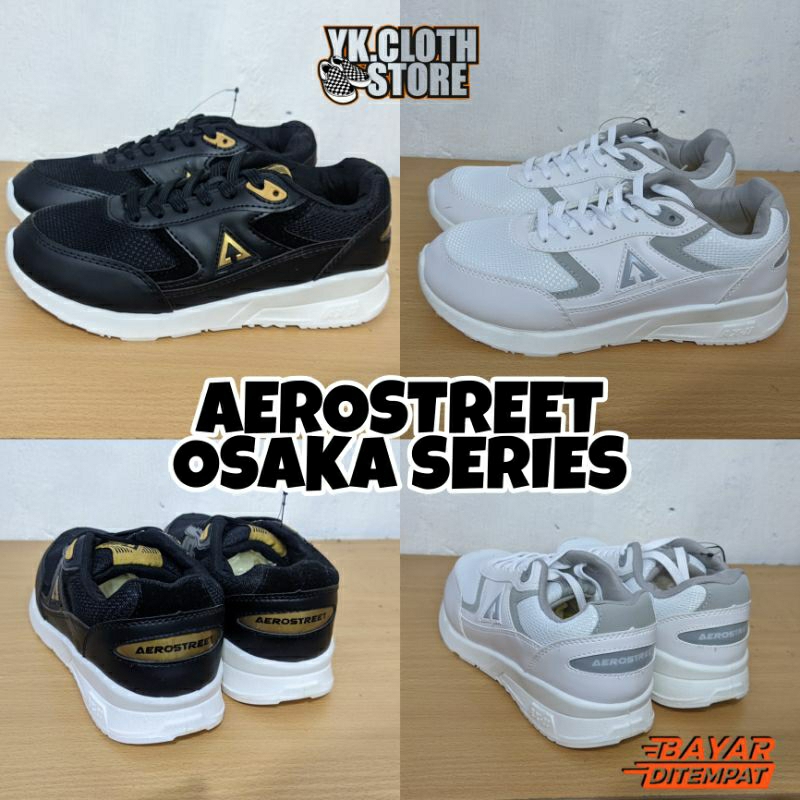 Aerostreet Osaka Series / aerostreet gibran | Sepatu Sneakers Casual Pria Wanita